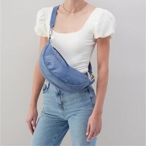 NWT HOBO Knox Suede Sling Bag